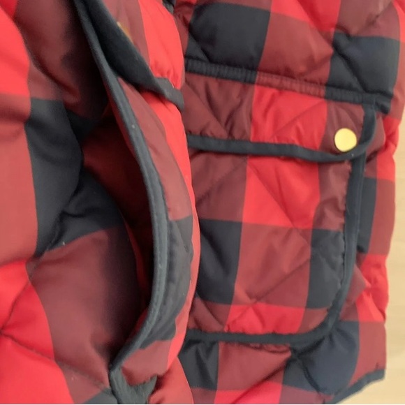 J. Crew Down Vest in Buffalo Check - Picture 2 of 6